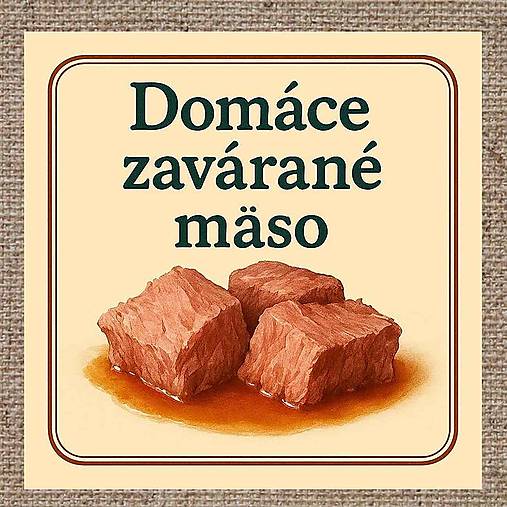 Úložné priestory & Organizácia - Rôzne etikety na zaváraniny 05 - 8 x 8 cm - 17722024_