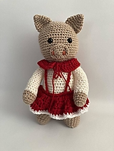 Hračky - Prasiatko - svinka - 17722331_