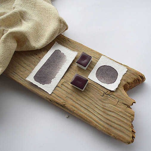 Farby-laky - Ručne vyrobená akvarelová farba- Šalvia - 17725179_