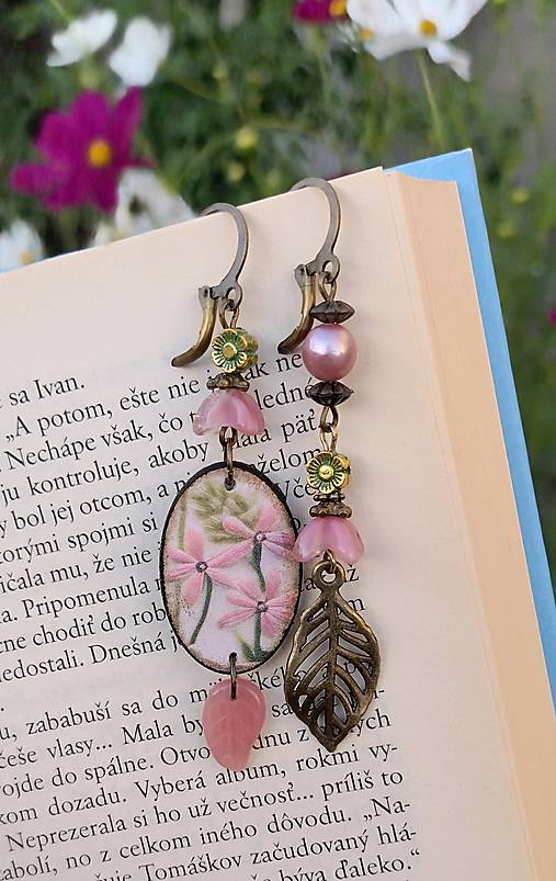 Náušnice - Výšivka  - 17724968_