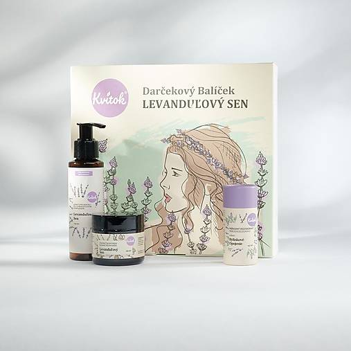 Darčekový Balíček Kvitok – Levanduľový Sen