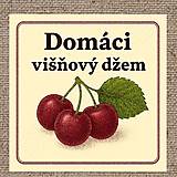Úložné priestory & Organizácia - Rôzne etikety na džemy 06 - 10 x 10 cm - 17724118_