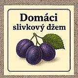 Úložné priestory & Organizácia - Rôzne etikety na džemy 06 - 10 x 10 cm - 17724120_
