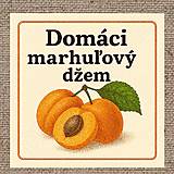 Úložné priestory & Organizácia - Rôzne etikety na džemy 06 - 10 x 10 cm - 17724122_