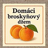 Úložné priestory & Organizácia - Rôzne etikety na džemy 06 - 10 x 10 cm - 17724123_