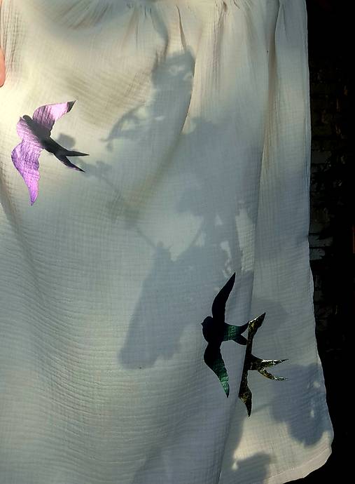 Sukně vanila - mušelín