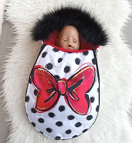 Hračky - Fusak pre bábiky - Mašľa - 17725050_