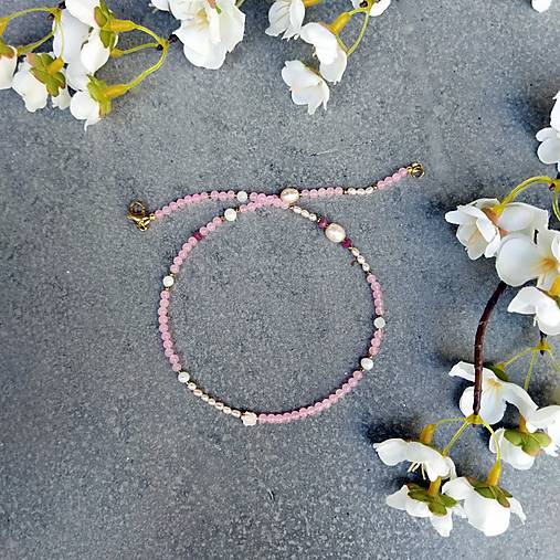 Náhrdelníky - Etno Pearls choker - 17725872_