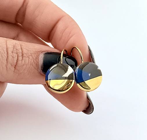 Porcelánové náušnice 