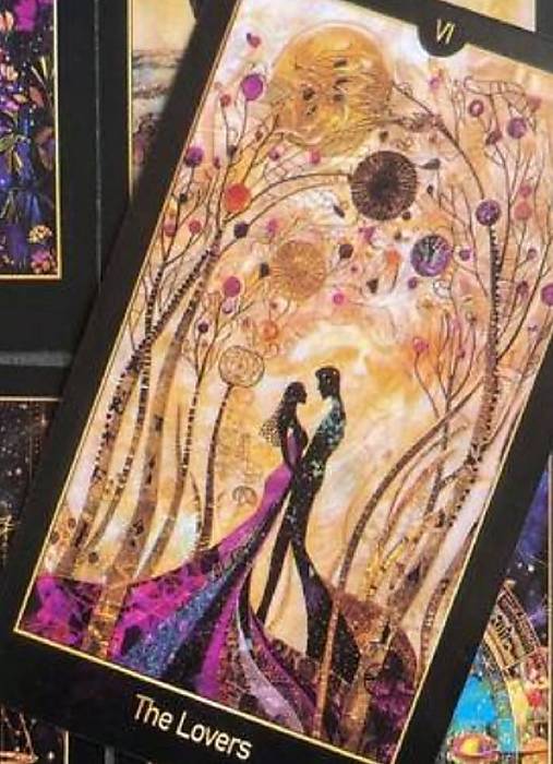 Tarotové karty (Cosmic garden tarot)