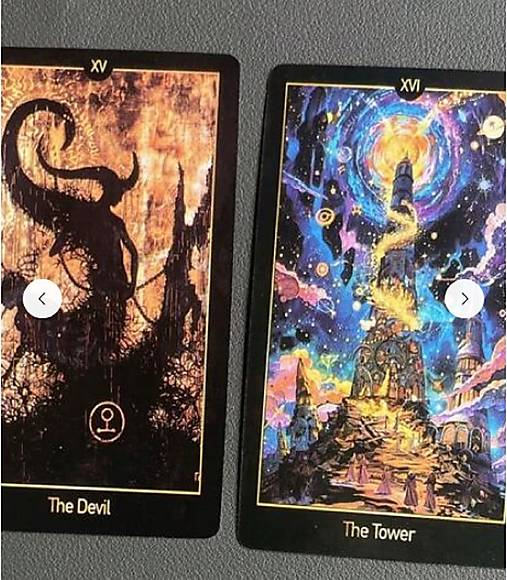 Tarotové karty (Cosmic garden tarot)