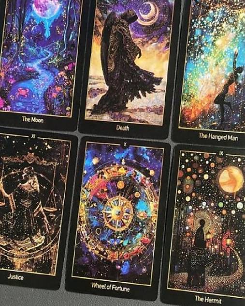 Tarotové karty (Cosmic garden tarot)
