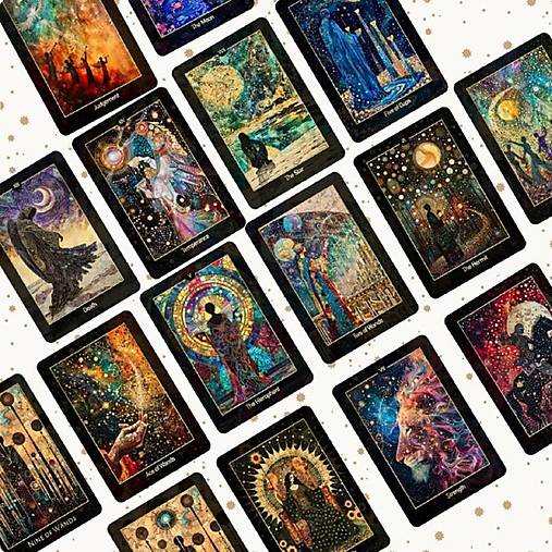 Tarotové karty (Cosmic garden tarot)