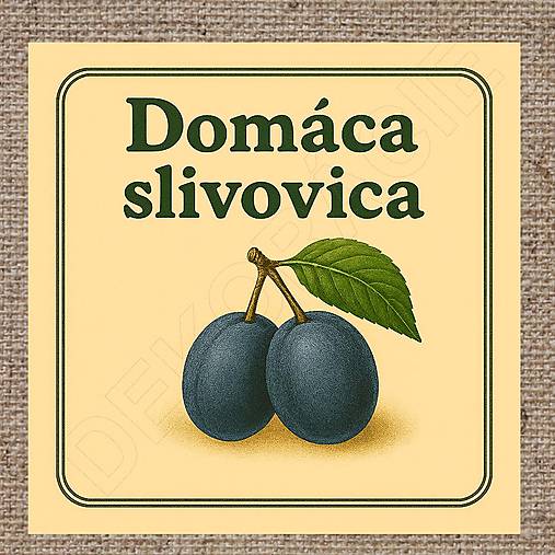Úložné priestory & Organizácia - Rôzne etikety na domáci alkohol 02 - 8 x 8 cm - 17726502_