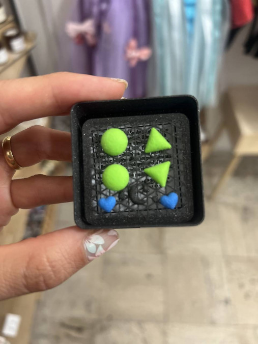 Náušnice z 3D tlačiarne (set002)