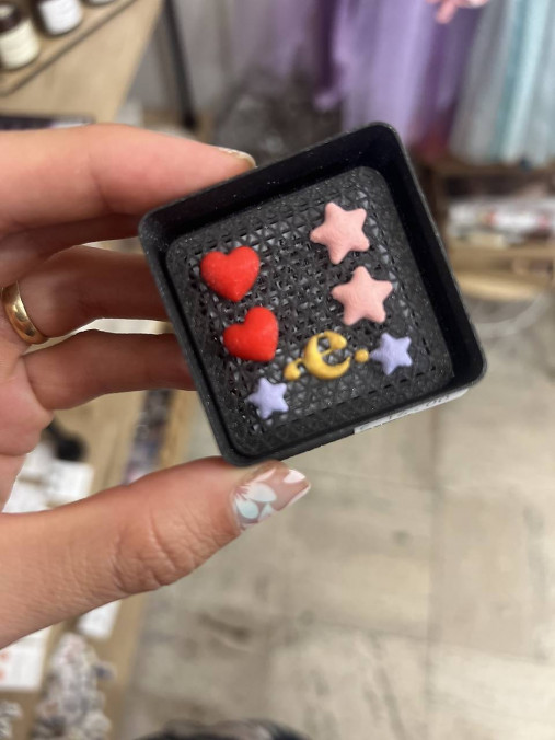 Náušnice z 3D tlačiarne (set002)