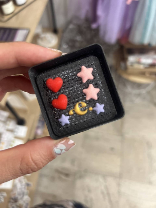 Náušnice z 3D tlačiarne (set002)