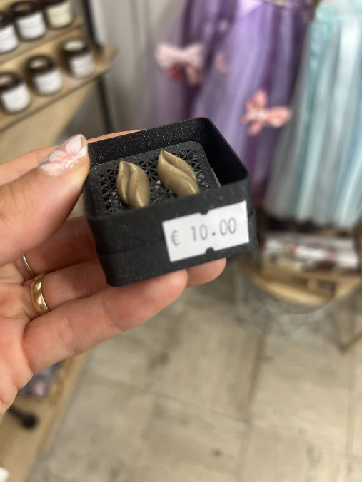 Náušnice z 3D tlačiarne (N067)