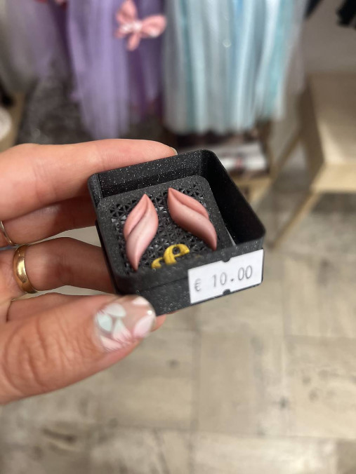 Náušnice z 3D tlačiarne (N067)