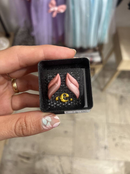 Náušnice z 3D tlačiarne (N067)