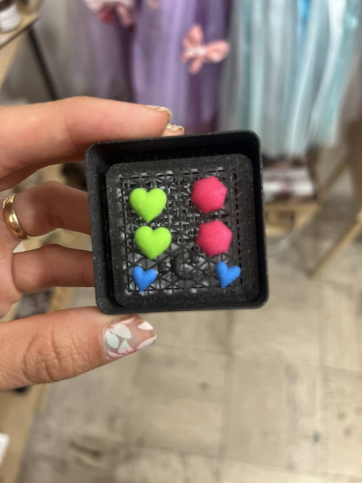 Náušnice z 3D tlačiarne (set002)