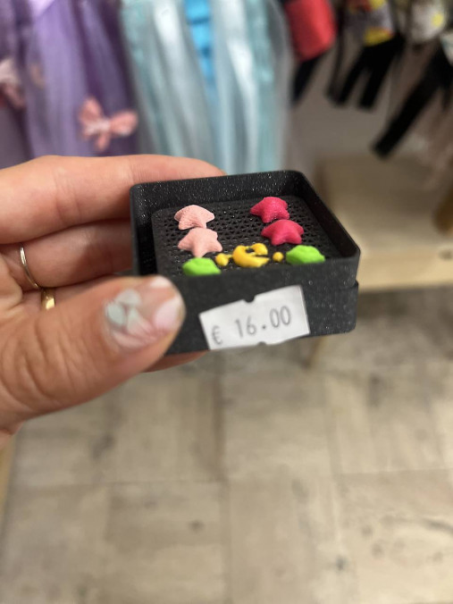 Náušnice z 3D tlačiarne (set002)