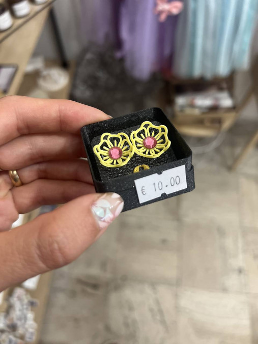 Náušnice z 3D tlačiarne (N080)