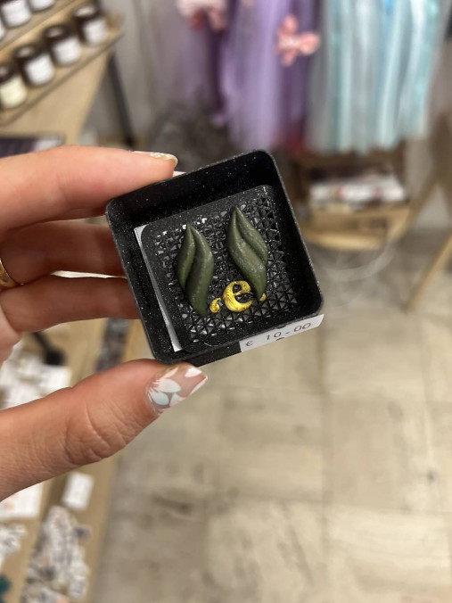 Náušnice z 3D tlačiarne (N067)