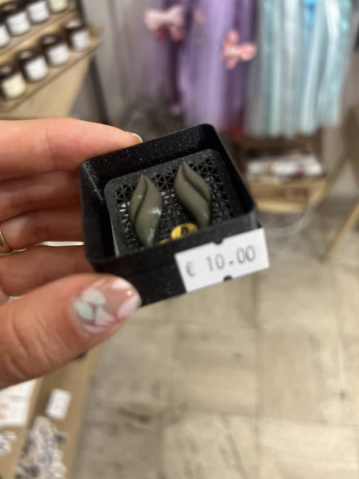 Náušnice z 3D tlačiarne (N067)