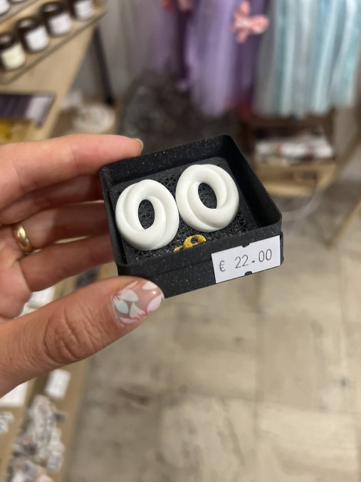 Náušnice z 3D tlačiarne (N086)
