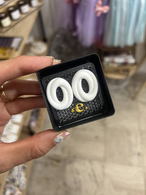 Náušnice z 3D tlačiarne (N086)