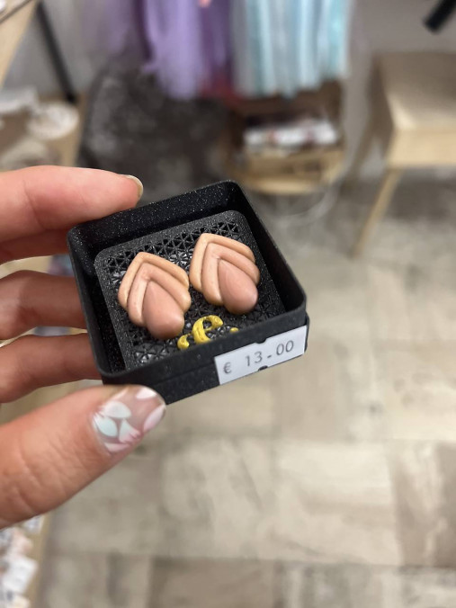 Náušnice z 3D tlačiarne (N072)