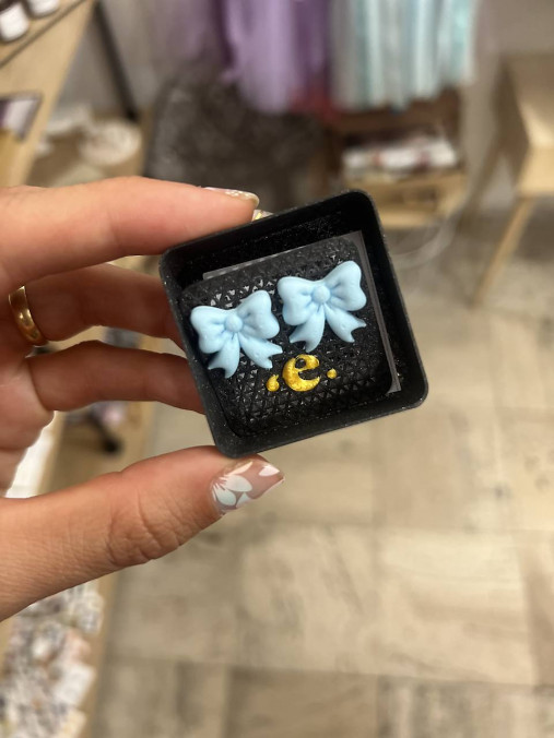 Náušnice z 3D tlačiarne (N058)