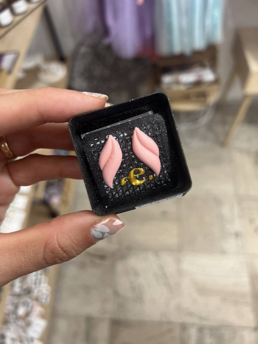 Náušnice z 3D tlačiarne (N067)