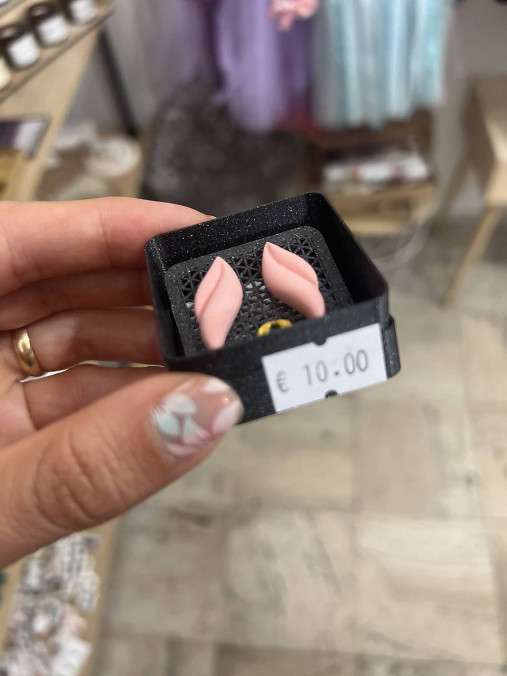 Náušnice z 3D tlačiarne (N067)