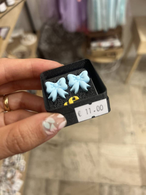 Náušnice z 3D tlačiarne (N058)