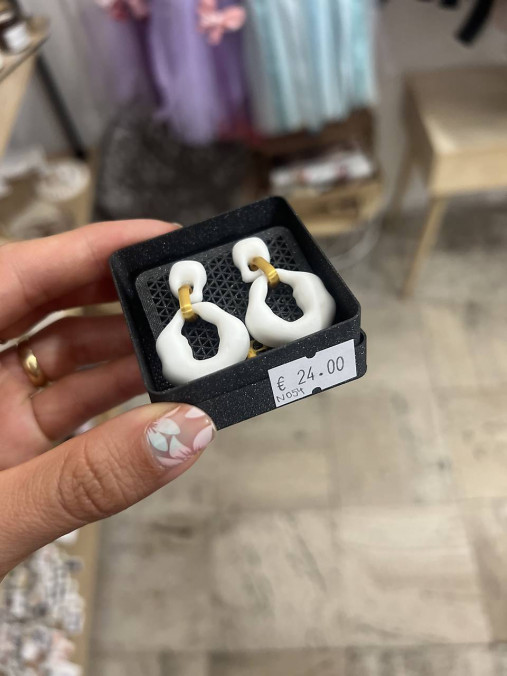 Náušnice z 3D tlačiarne (N054)