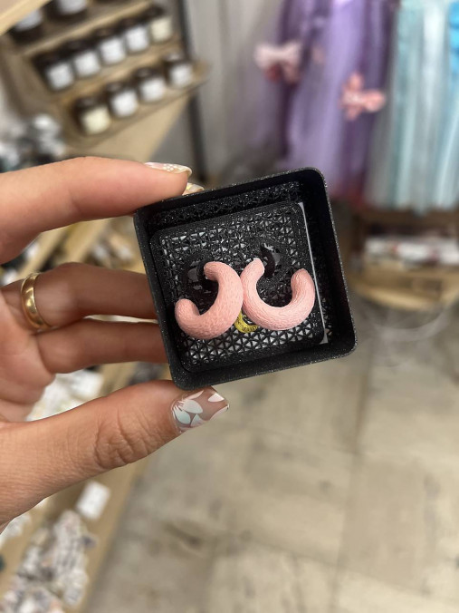 Náušnice z 3D tlačiarne (N014)