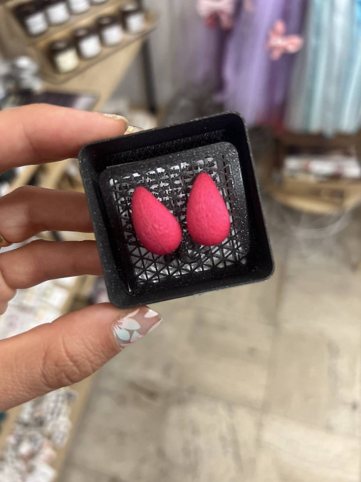 Náušnice z 3D tlačiarne (N013)