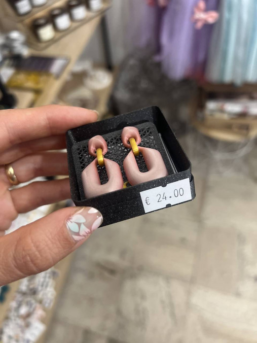 Náušnice z 3D tlačiarne (N056)