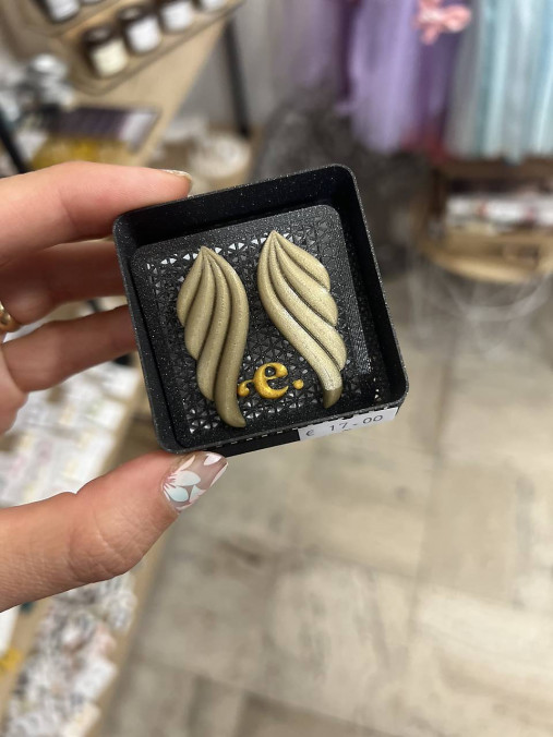 Náušnice z 3D tlačiarne (N071)