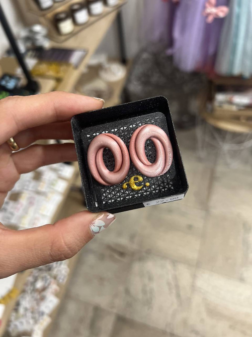 Náušnice z 3D tlačiarne (N086)