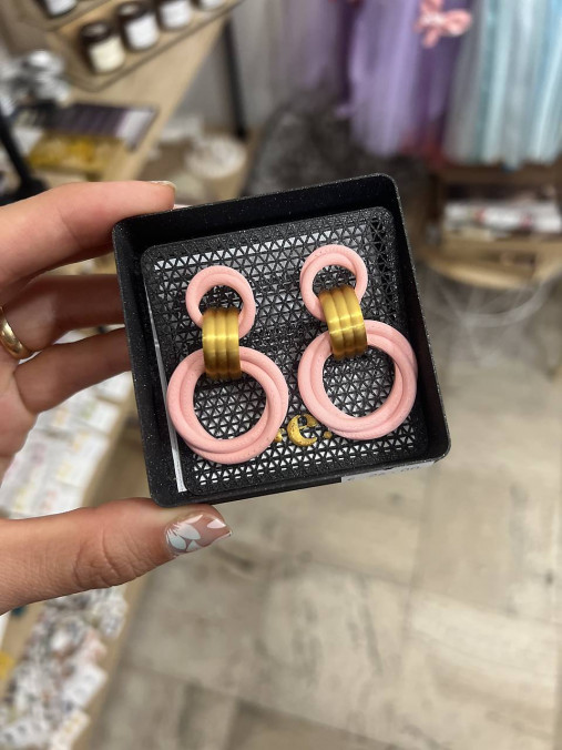 Náušnice z 3D tlačiarne (N097)