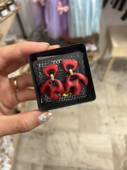 Náušnice z 3D tlačiarne (N055)