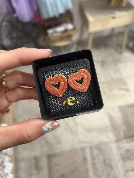 Náušnice z 3D tlačiarne (N046)