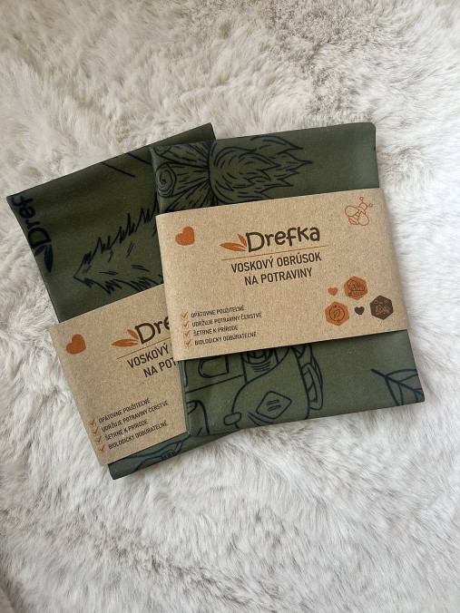 Voskový obrúsok veľkosť L 33x35cm (4)