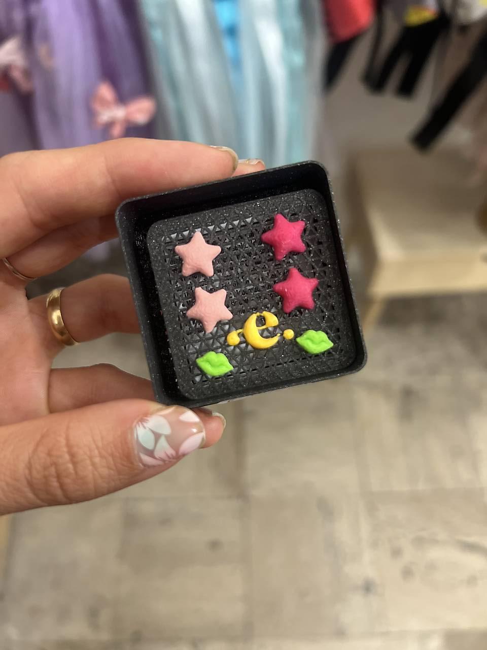 Náušnice z 3D tlačiarne (set002)