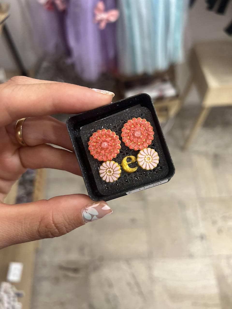 Náušnice z 3D tlačiarne (set001)