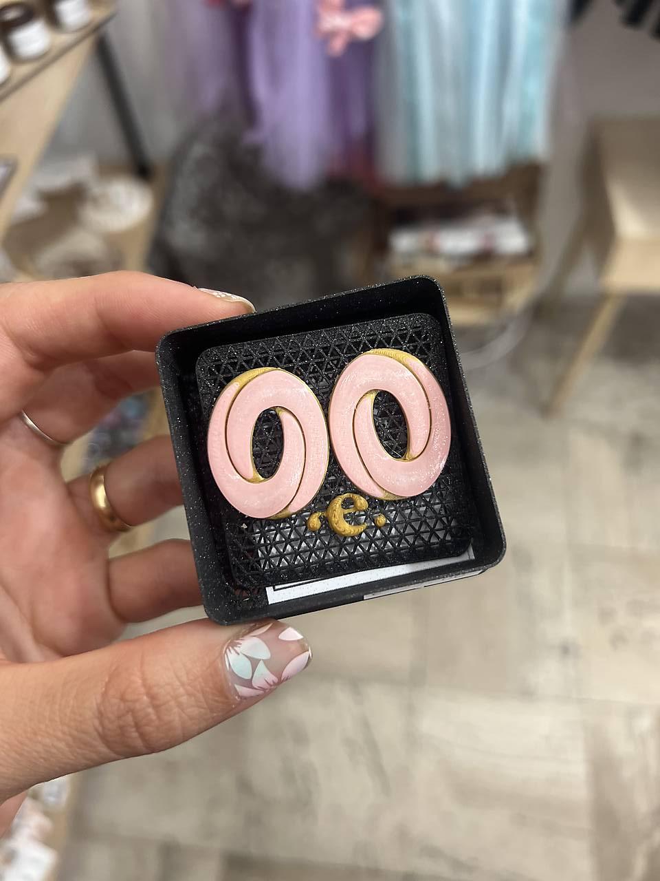 Náušnice z 3D tlačiarne (N086)