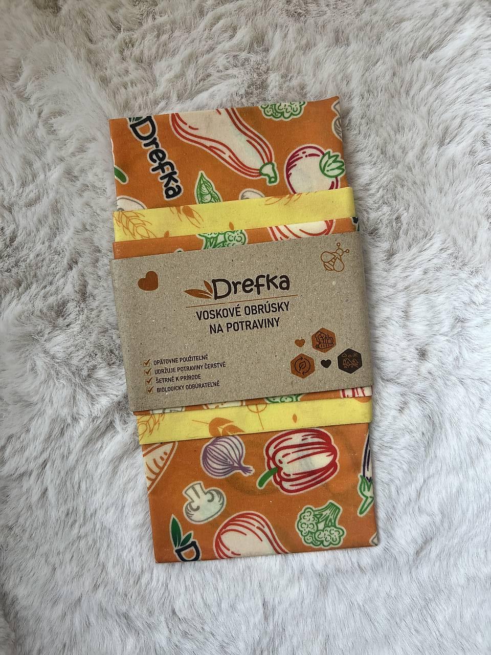 Voskový obrúsok SADA - veľkosti S/M/L (3)